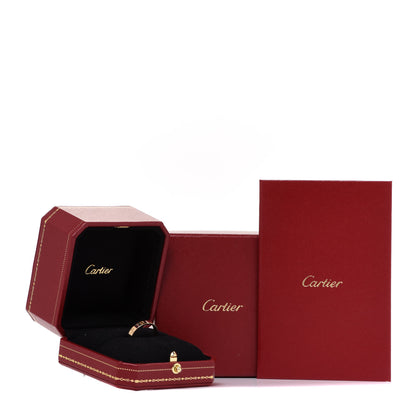 Cartier 18K Yellow Gold 3.5mm LOVE Wedding Band Ring 56 7.5 5 of 5