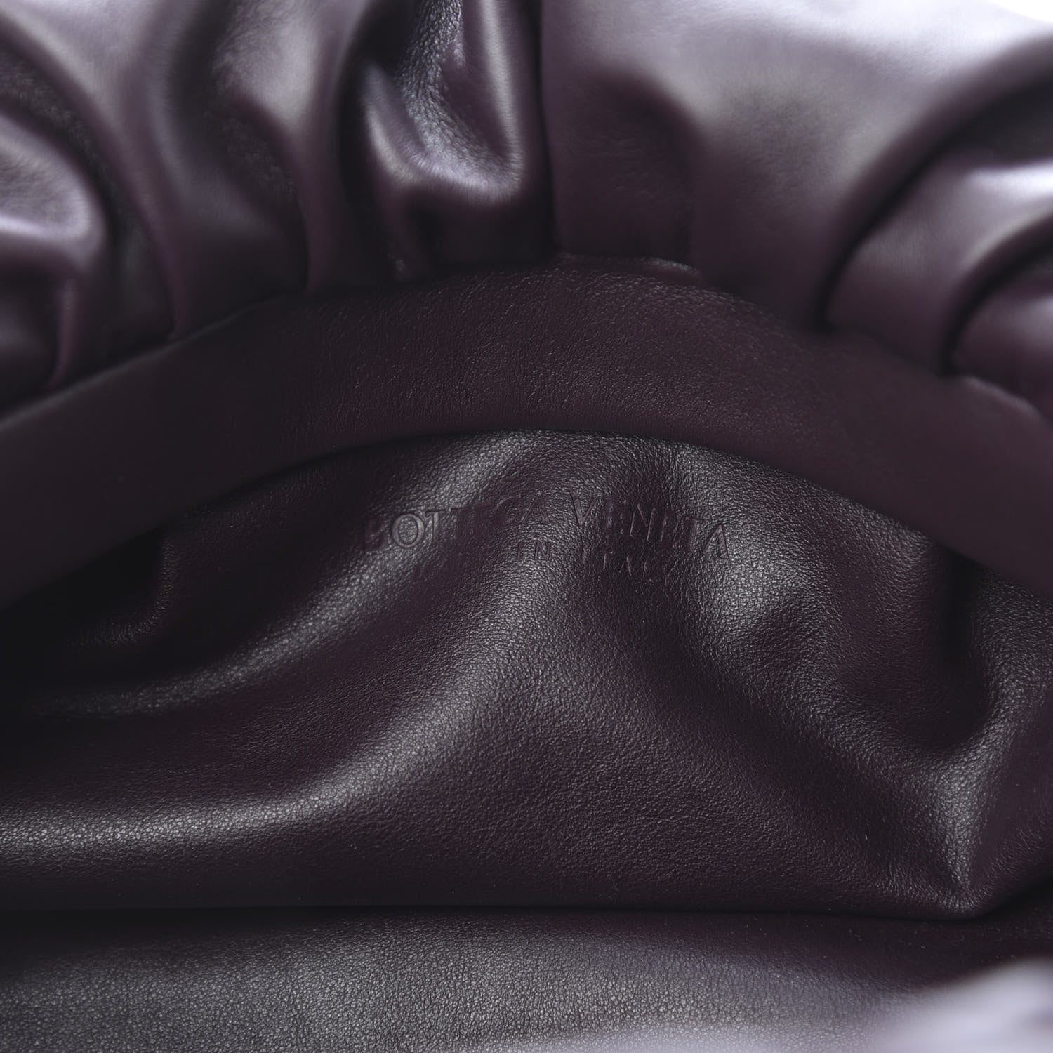 Bottega Veneta Calfskin The Pouch Chain Grape 6 of 11