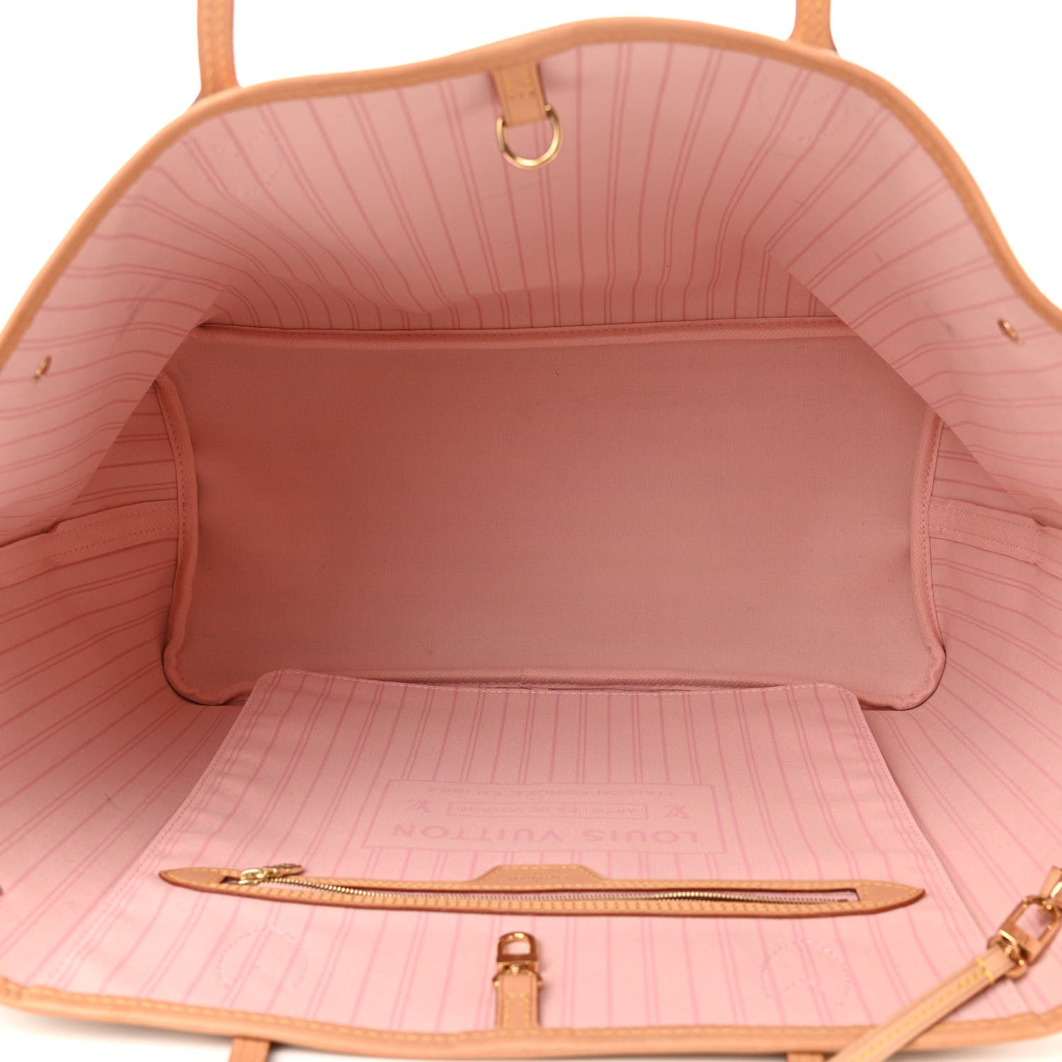 Louis Vuitton Damier Azur Neo Neverfull GM Rose Ballerine 5 of 11