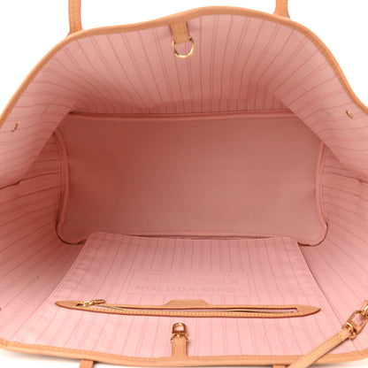Louis Vuitton Damier Azur Neo Neverfull GM Rose Ballerine 5 of 11