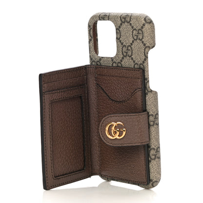 Gucci GG Supreme Monogram Web Ophidia iPhone 12 Pro Max Case 3 of 10