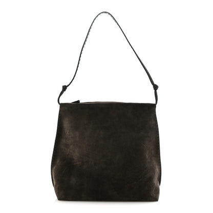 The Row Suede Wander Bag Brown 1 of 9
