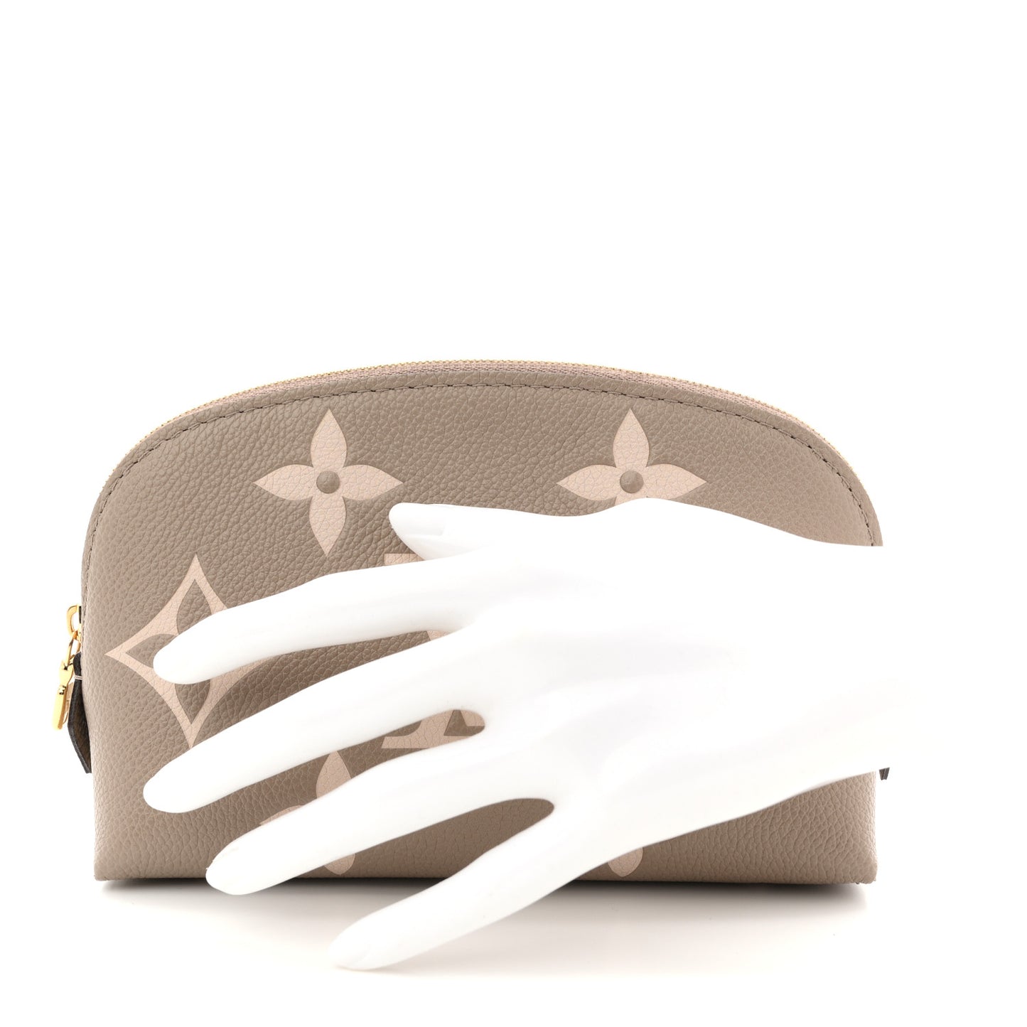 Empreinte Monogram Giant Cosmetic Pouch PM Tourterelle Crème