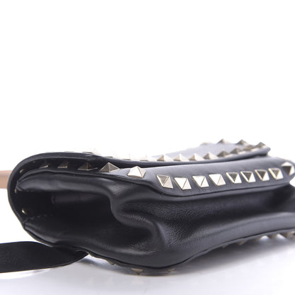 Valentino Garavani Calfskin Rockstud Belt Bag Black 7 of 18
