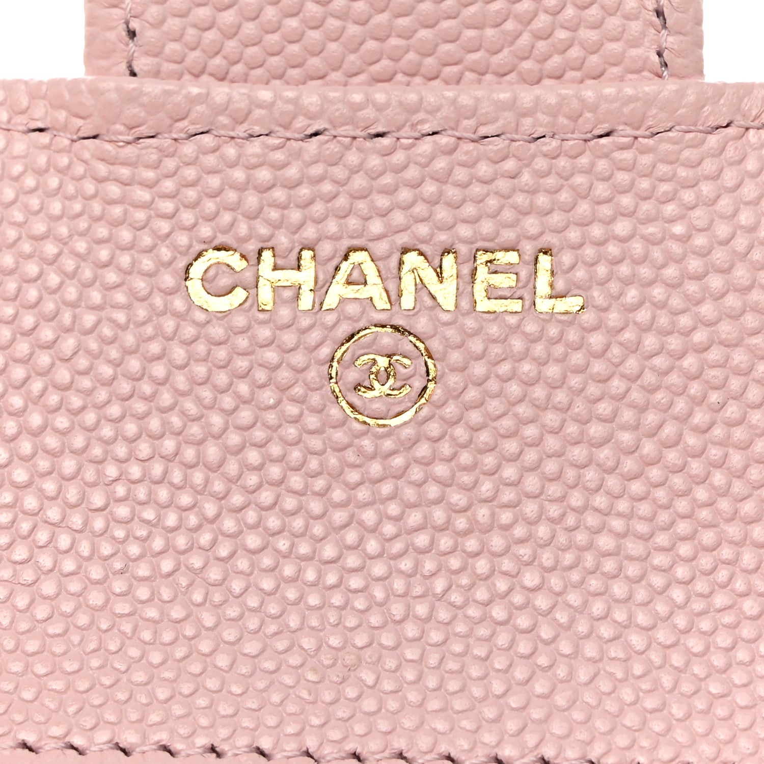 Chanel Caviar Quilted Compact Flap Wallet Light Pink 6 of 8