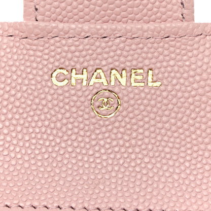 Chanel Caviar Quilted Compact Flap Wallet Light Pink 6 of 8