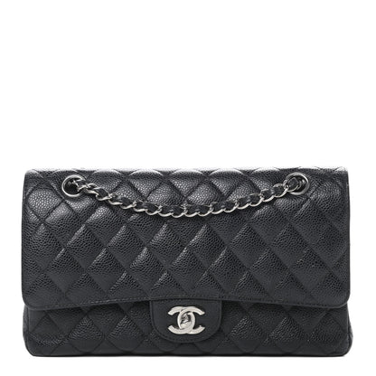 Chanel Caviar Quilted Medium Double Flap Black 1 of 19