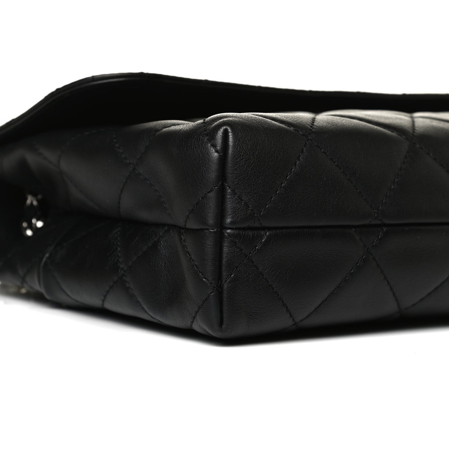 Calfskin Quilted In The Business Flap Bag Black