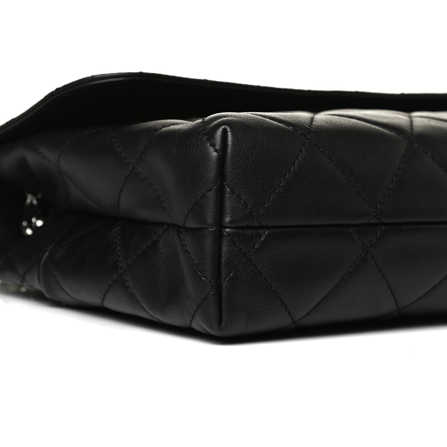 Chanel Calfskin Quilted In The Business Flap Bag Black 10 of 15