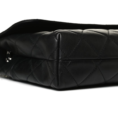 Chanel Calfskin Quilted In The Business Flap Bag Black 10 of 15