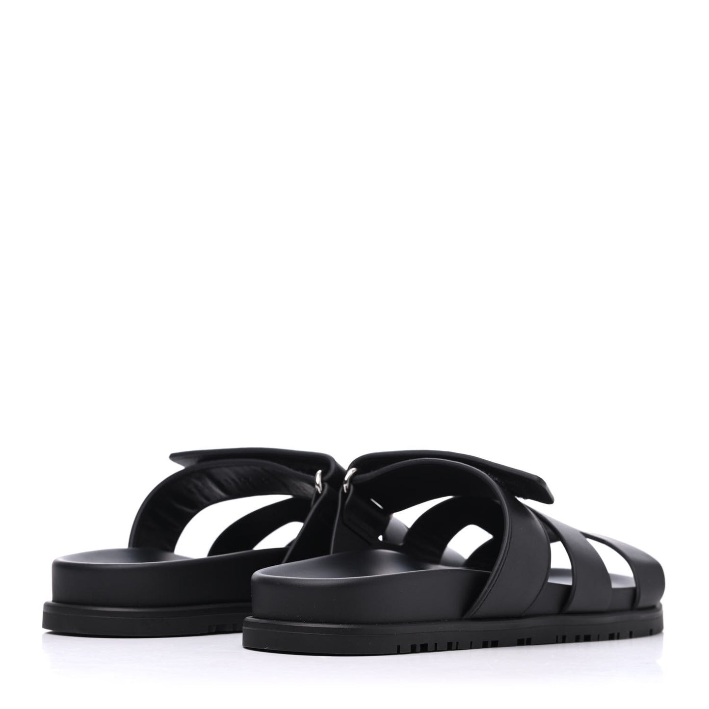 Calfskin Womens Chypre Sandals 37 Black