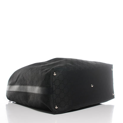 Gucci Nylon Monogram Large Hobo Black 4 of 7