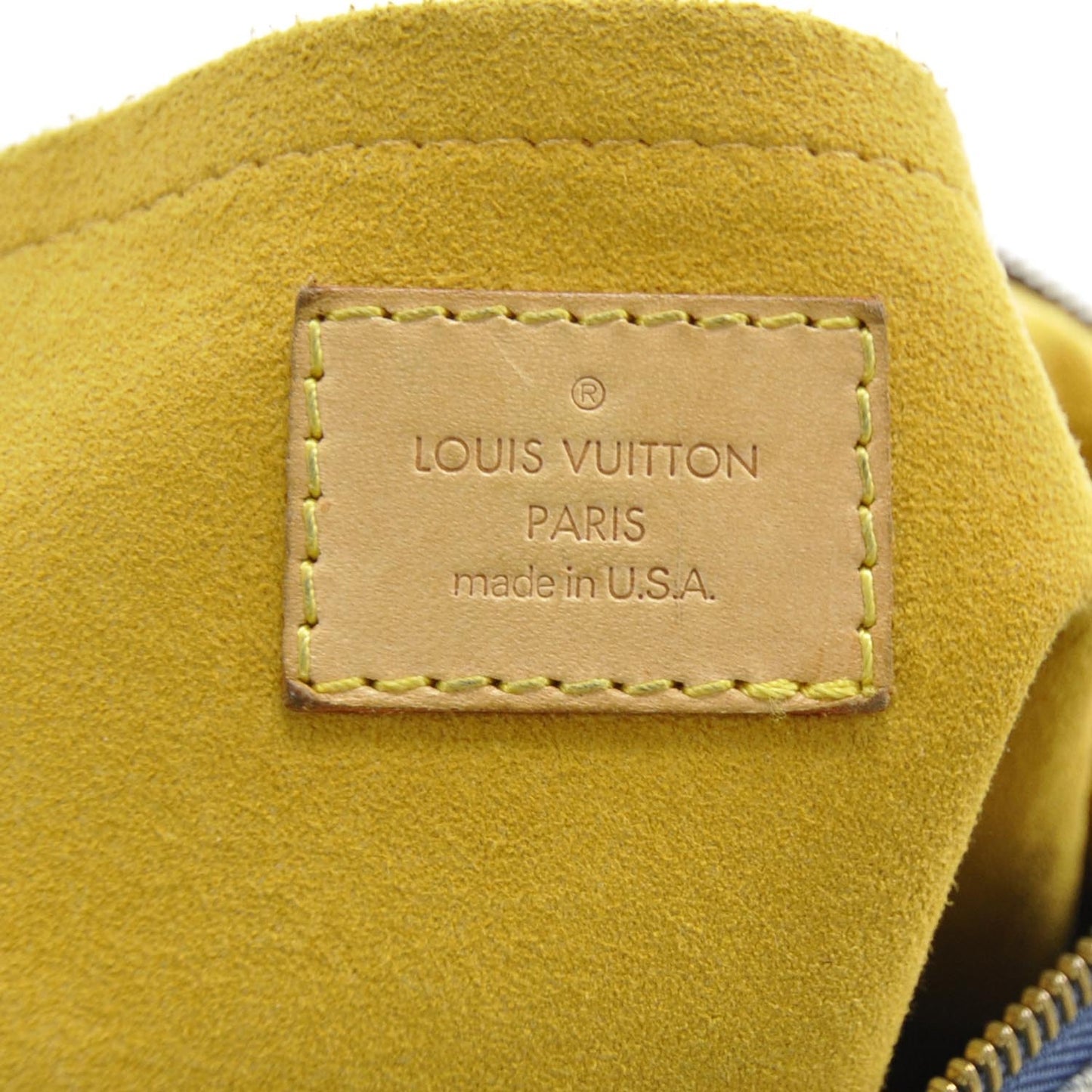 Monogram Denim Baggy PM Blue