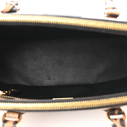 Prada Saffiano Printed Medium East West Galleria Double Zip Bag Miele 5 of 11