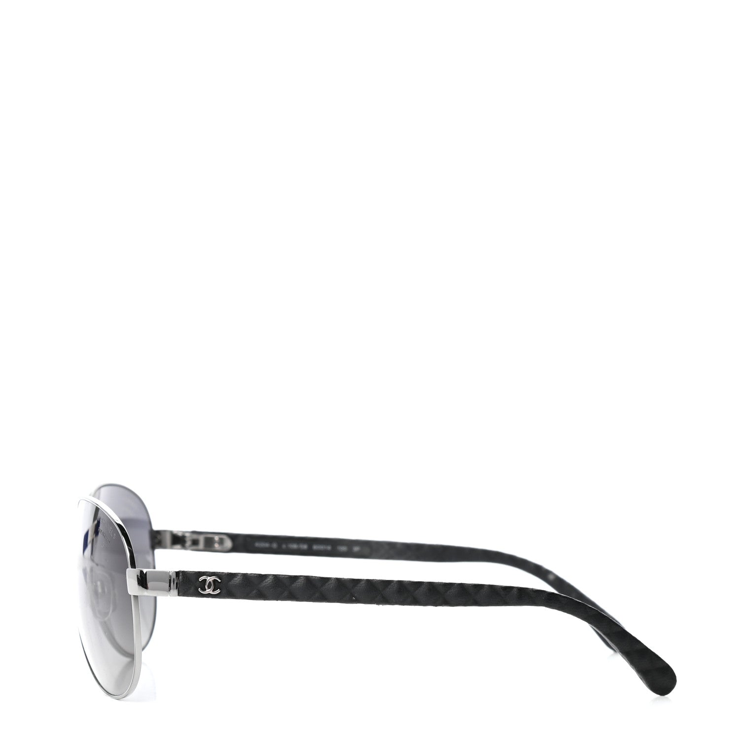 Chanel Aviator Polarized Sunglasses 4204-Q Black 3 of 8