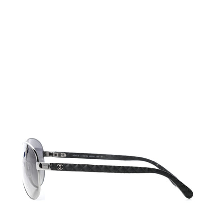 Chanel Aviator Polarized Sunglasses 4204-Q Black 3 of 8