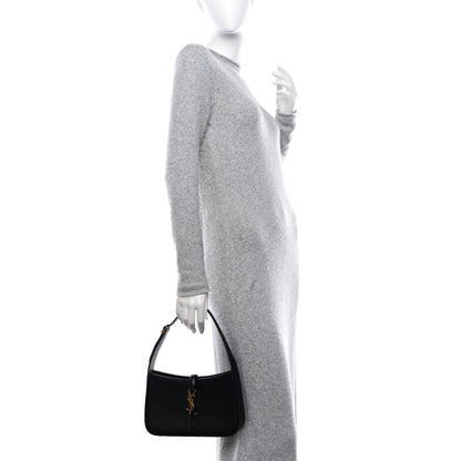 Saint Laurent SAINT LAURENT Smooth Calfskin Le 5 A 7 Hobo Black 2 of 10