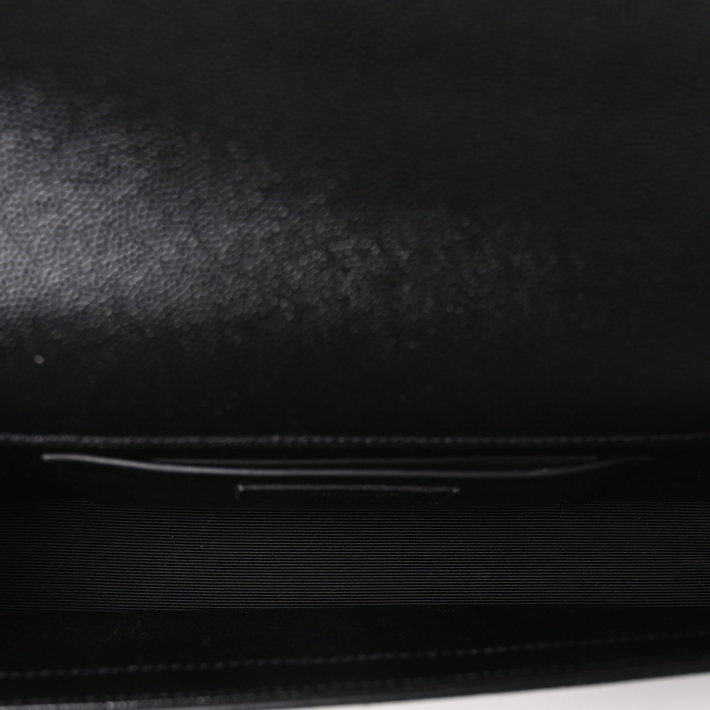 Grain De Poudre Monogram Cassandre Clutch Black