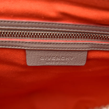Givenchy Sugar Goatskin Medium Tri-Color Antigona Taupe Black Orange 7 of 9