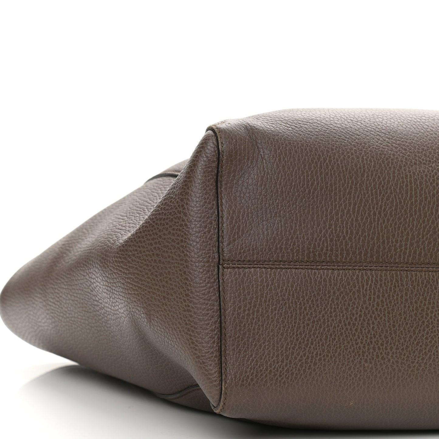 Dollar Calfskin Medium Swing Tote Grey Field Soft Pink