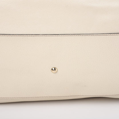 Gucci Pebbled Calfskin Large Soho Shoulder Bag Off White 13 of 15