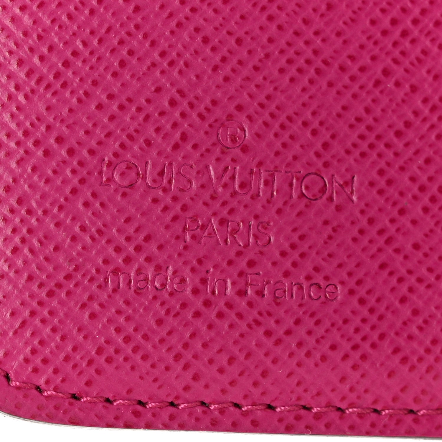 Louis Vuitton Monogram Perforated Compact Zipped Wallet Fuchsia 6 of 12