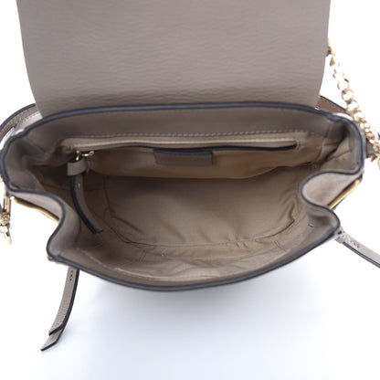 Chloe Suede Calfskin Medium Faye Backpack Motty Grey 5 of 13