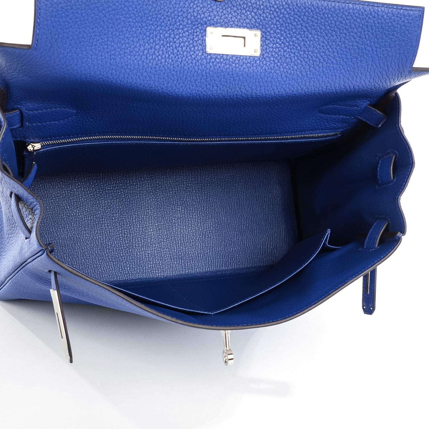 Taurillon Clemence Kelly Retourne 32 Bleu Electrique