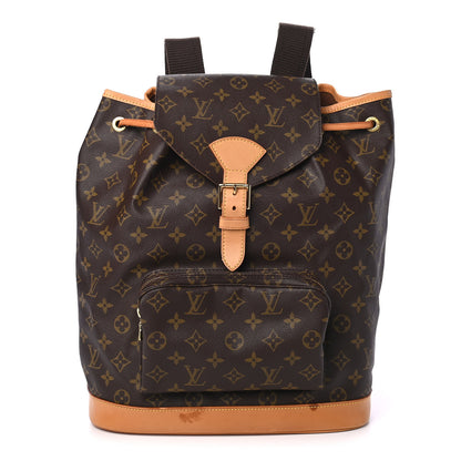 Louis Vuitton Monogram Montsouris GM Backpack 1 of 5