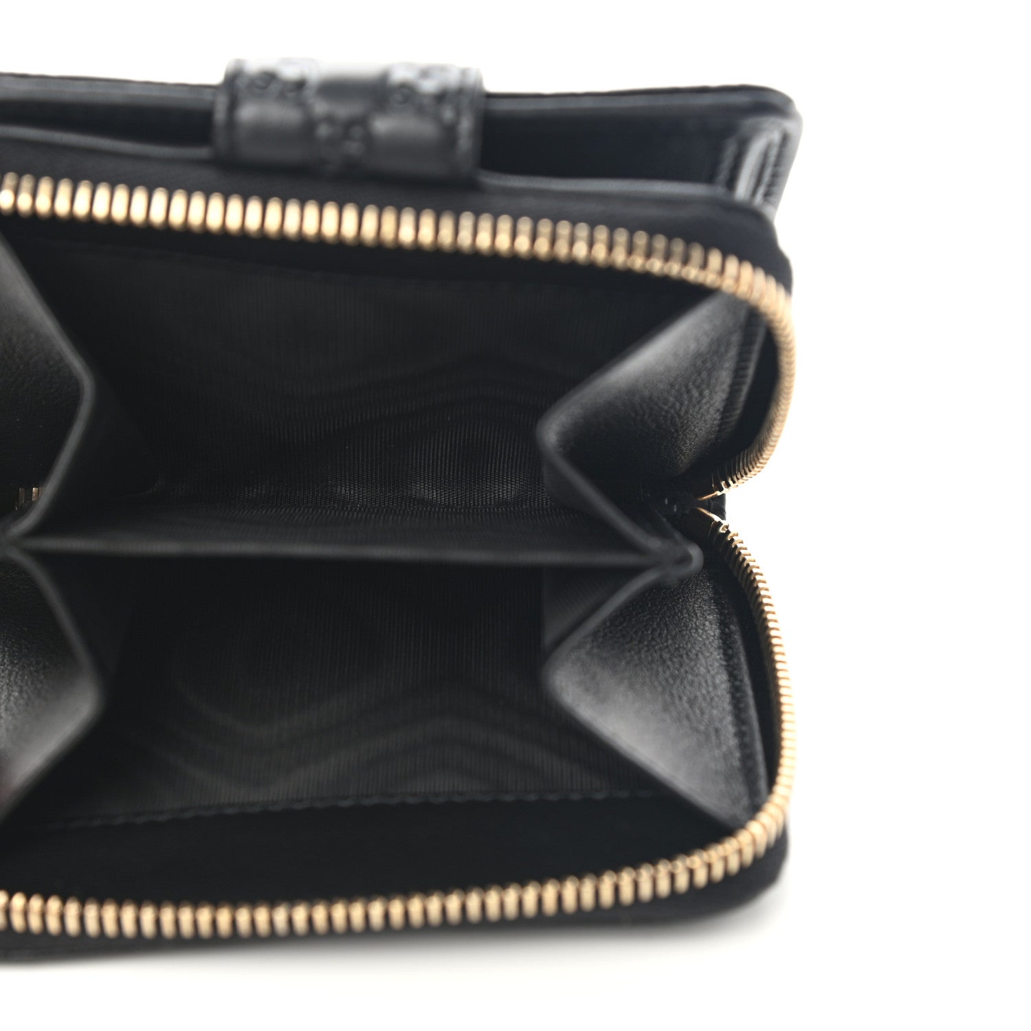 Gucci Microguccissima Compact Wallet Black 5 of 9