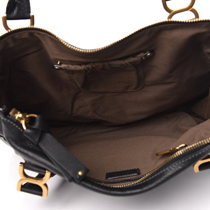 Chloe Calfskin Large Marcie Satchel Black 5 of 17