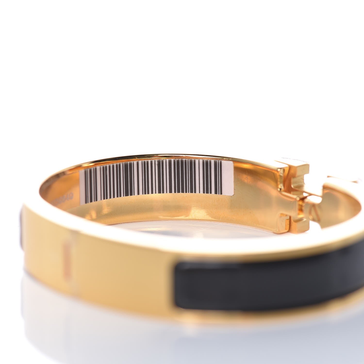 Hermes Enamel Narrow Clic Clac H Bracelet PM Black 5 of 7