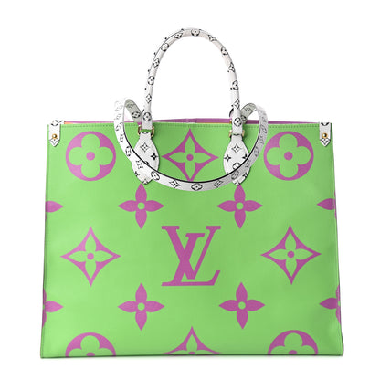 Louis Vuitton Monogram Giant Onthego GM Pink Lilac 1 of 8