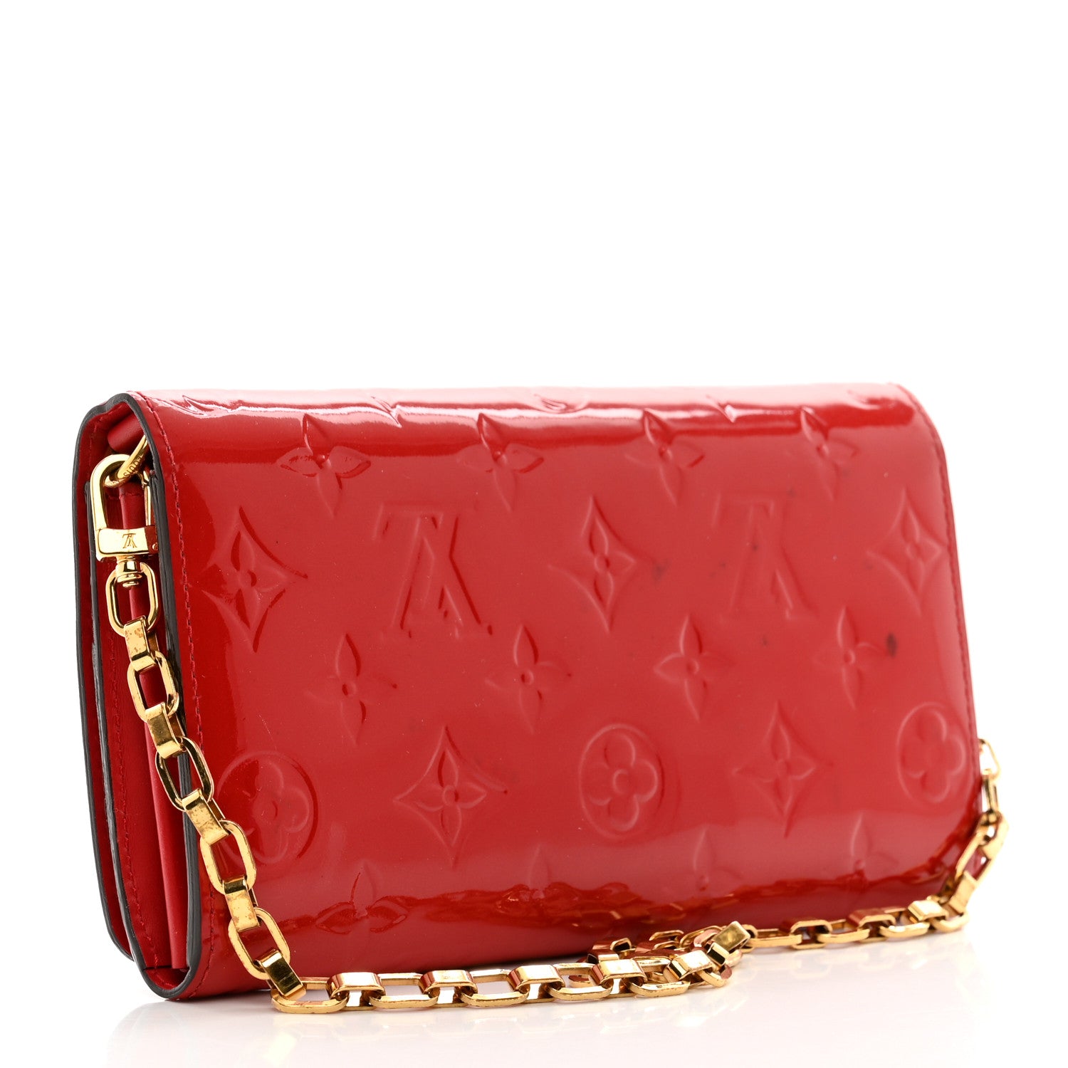 Louis Vuitton Vernis Chaine Wallet Pomme D'Amour 3 of 12