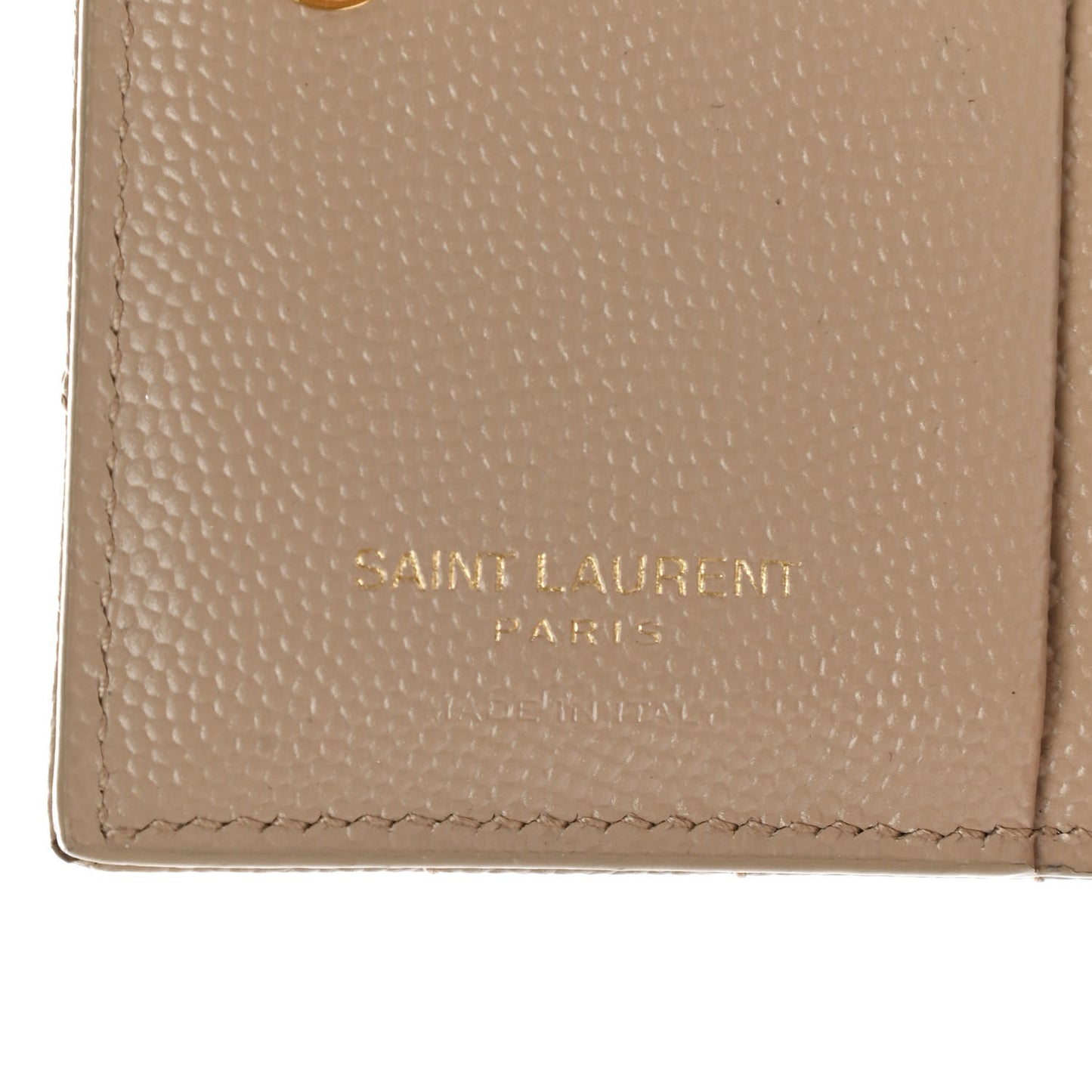 Grain De Poudre Matelasse Chevron Monogram Zipped Card Case Nude Powder