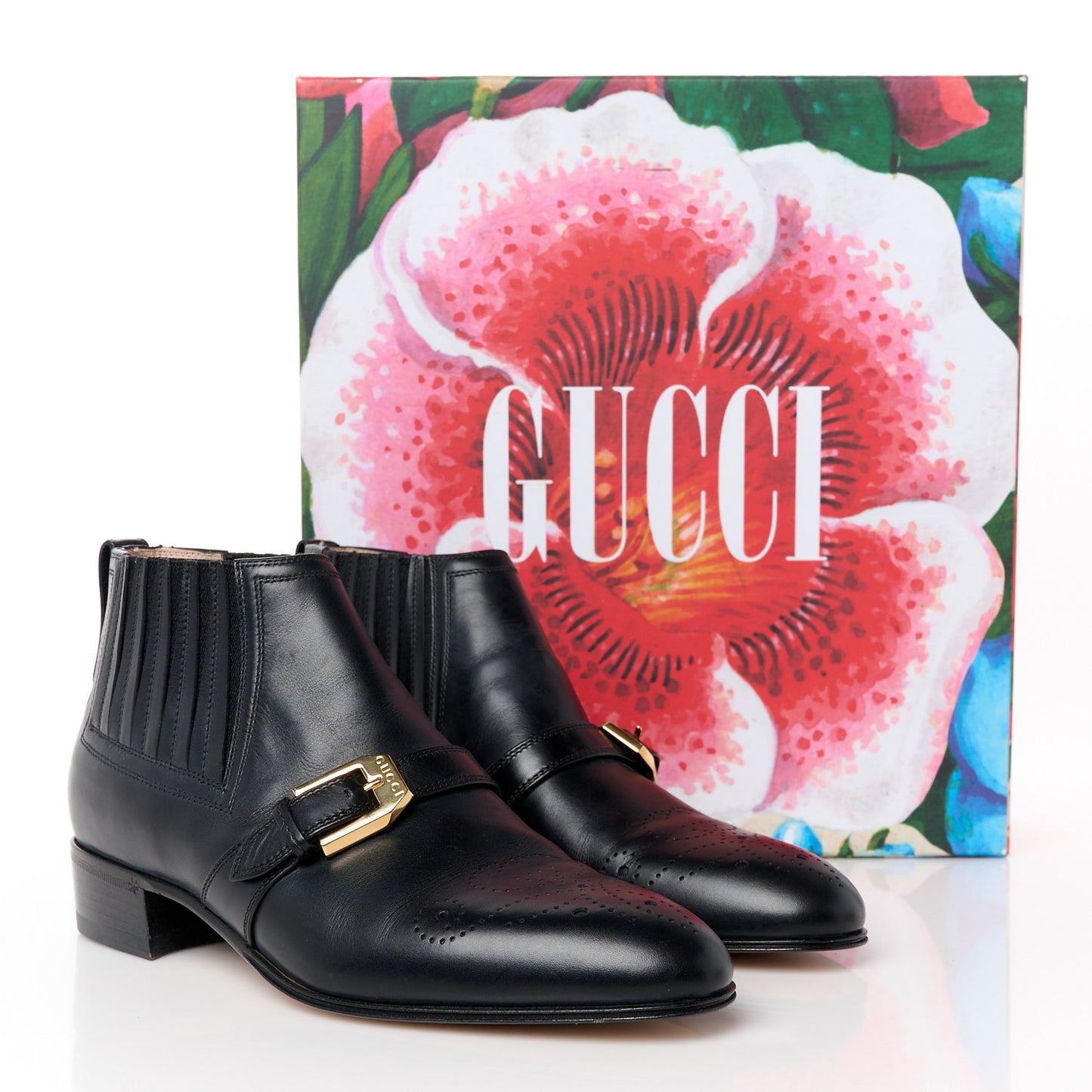 Waxed Calfskin Womens Ankle Boots 36 Black