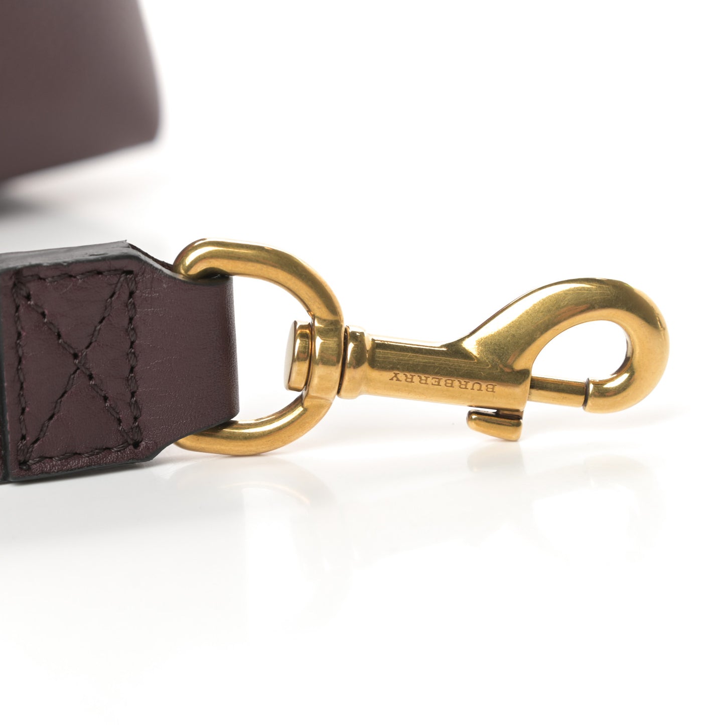 Soft Grain Calfskin Medium Belt Bag Deep Claret