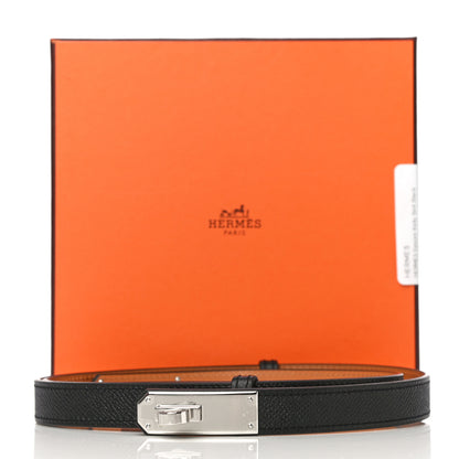 Hermes Epsom Kelly Belt Black 8 of 8