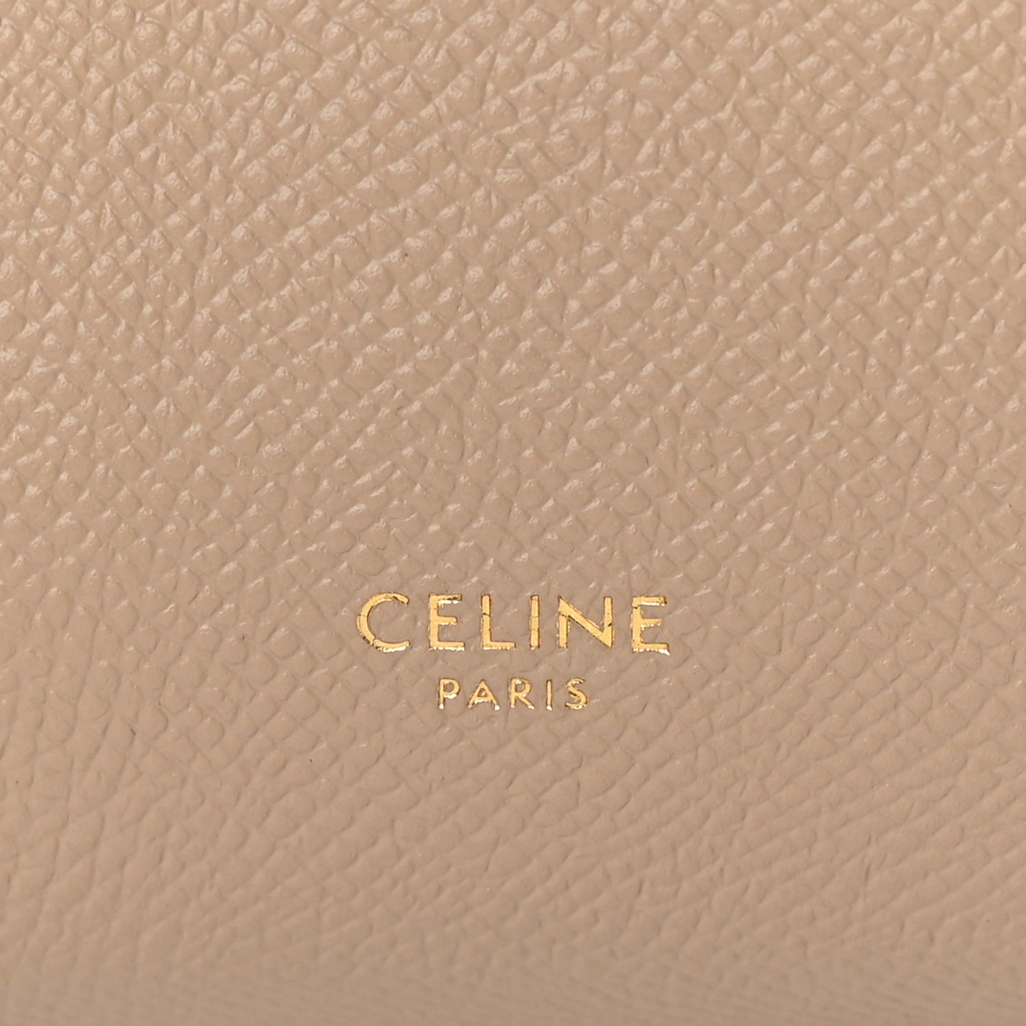 Grained Calfskin Micro Belt Bag Light Taupe