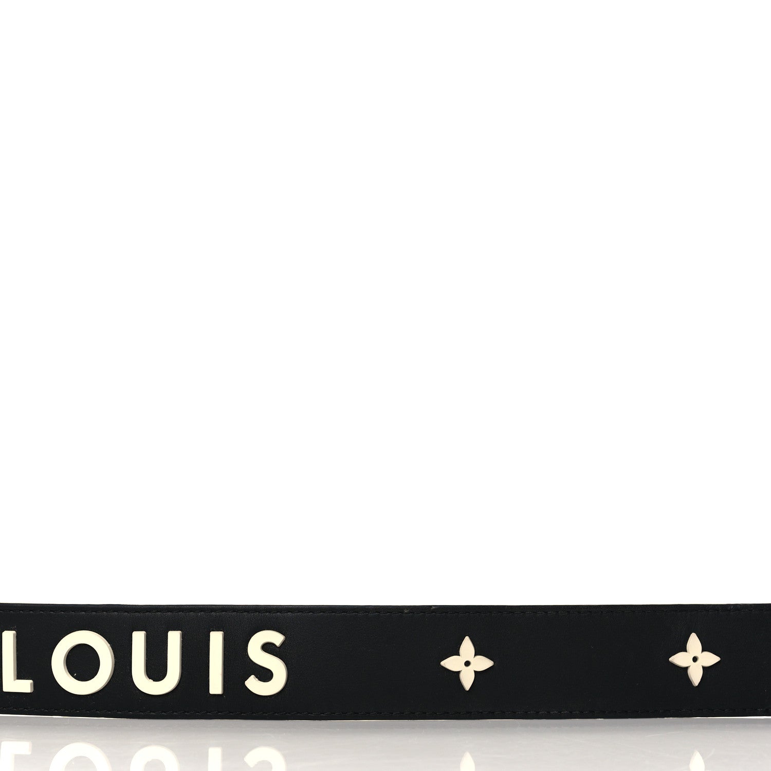 Louis Vuitton Monogram Letter Bandouliere Shoulder Strap Black 5 of 6