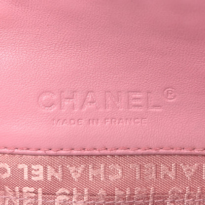 Chanel Patent Calfskin Camellia Embossed Flap Pink 6 of 11
