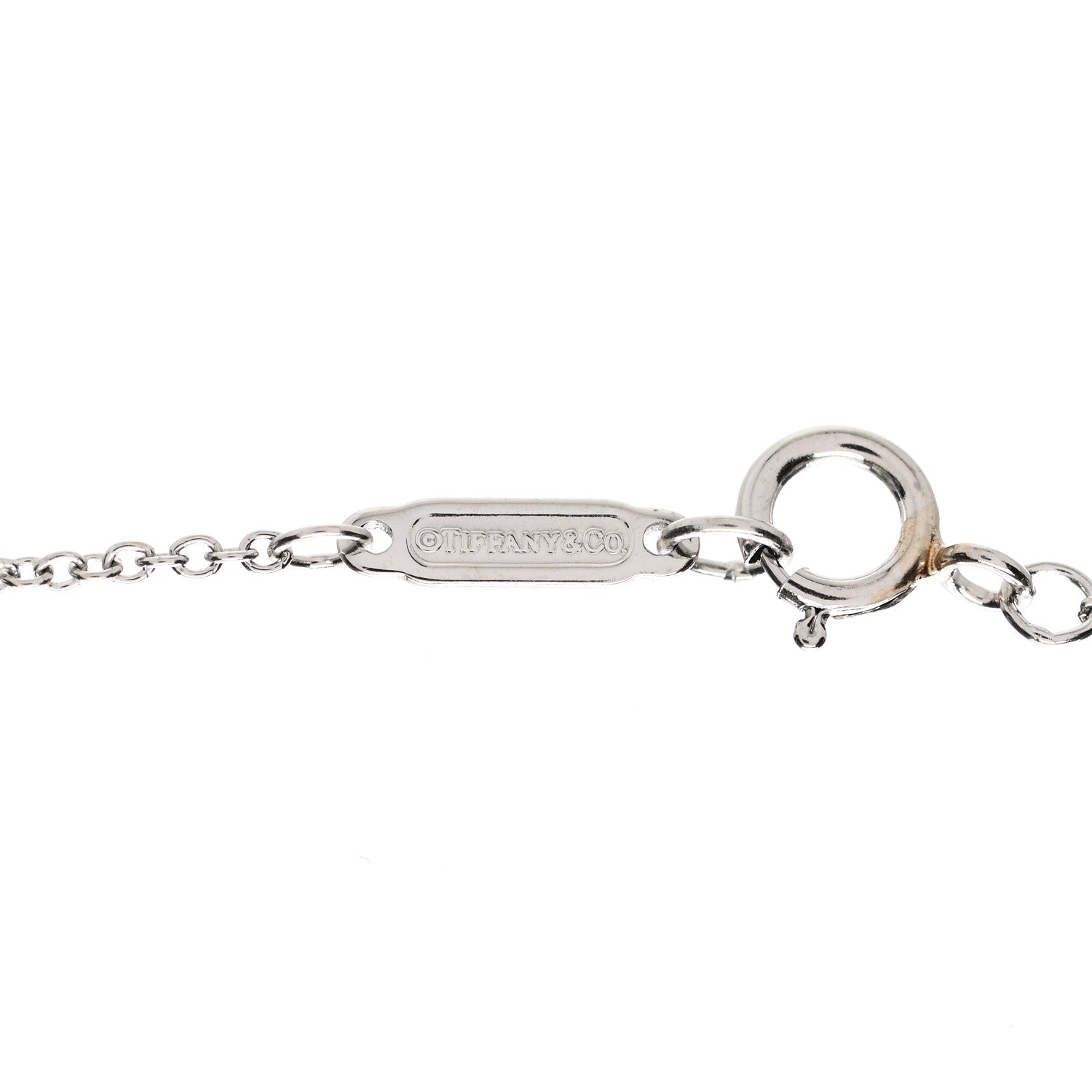 Tiffany Platinum Diamond Small Paper Flowers Pendant Necklace 4 of 5