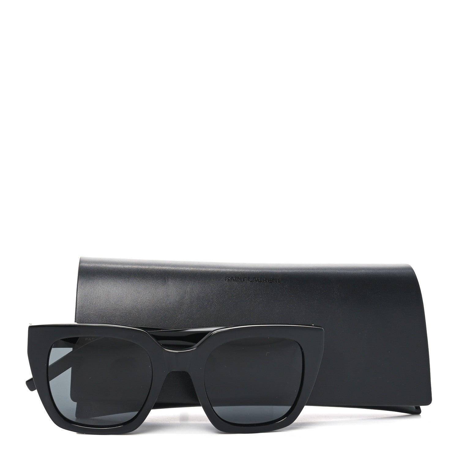 Saint Laurent Acetate Cat Eye Sunglasses SL M143 Black 8 of 8