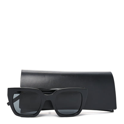 Saint Laurent Acetate Cat Eye Sunglasses SL M143 Black 8 of 8