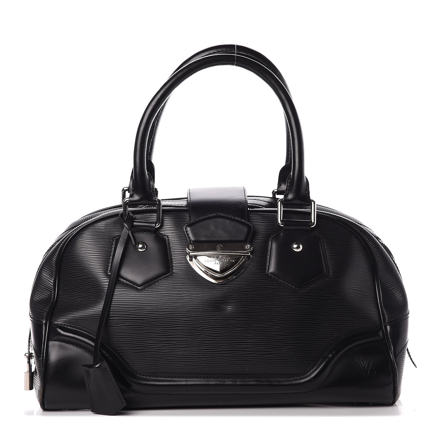 Louis Vuitton Epi Bowling Montaigne GM Black 1 of 9