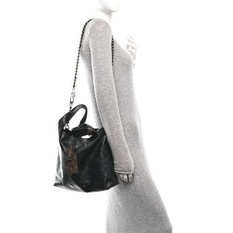Calfskin Monogram Atlantis Vibe MM Black