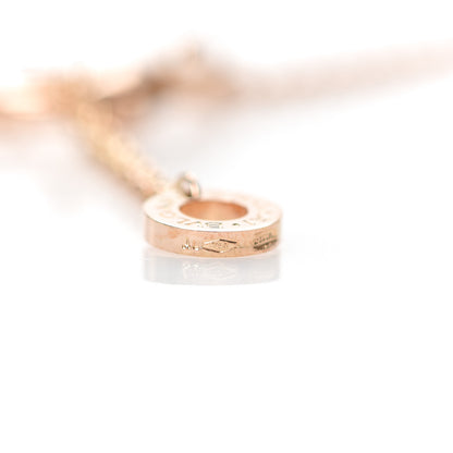 Bulgari 18K Rose Gold B.Zero1 Pendant Necklace 6 of 8