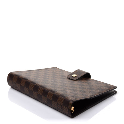 Louis Vuitton Damier Ebene Large Ring Agenda Cover 4 of 8