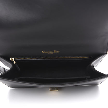 Christian Dior Lambskin Embroidered Medium Diorama Flap Bag Black 5 of 11
