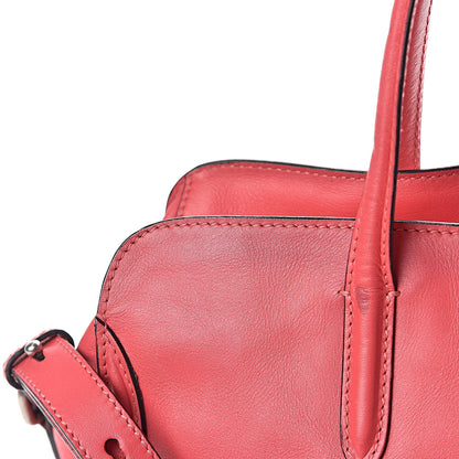 Alexander McQueen Calfskin Small Skull Padlock Zip Around Tote Pink 18 of 28